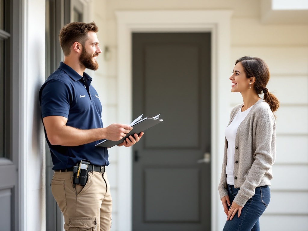Image of a pest control technician in Lake Forest, CA